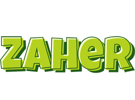 Zaher summer logo