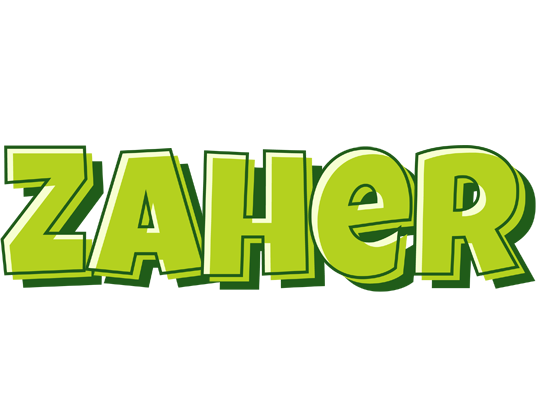 Zaher summer logo