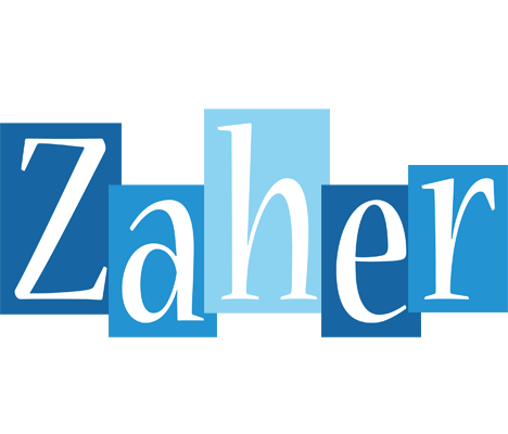 Zaher winter logo