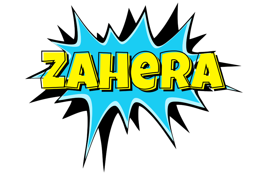 Zahera amazing logo