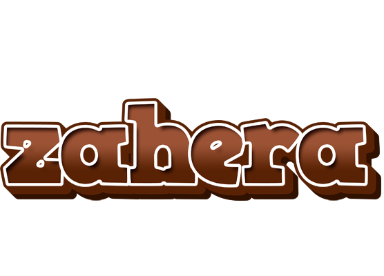 Zahera brownie logo