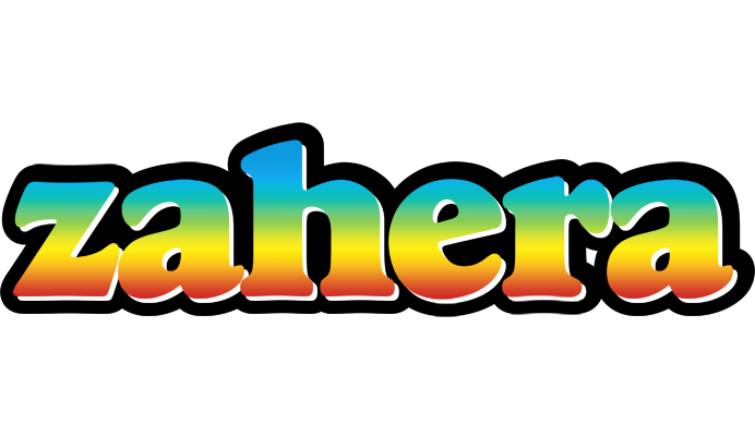 Zahera color logo