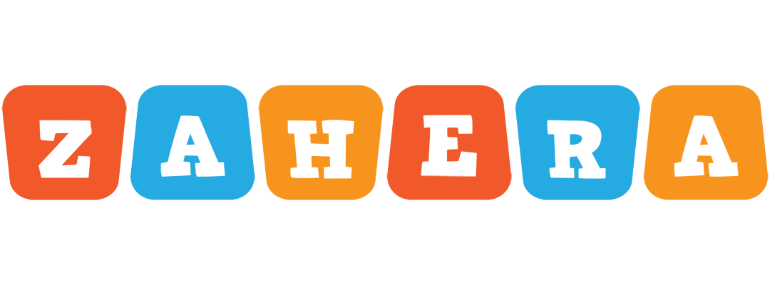 Zahera comics logo