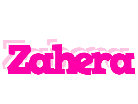 Zahera dancing logo
