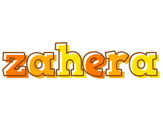 Zahera desert logo