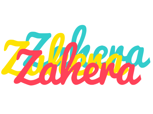 Zahera disco logo