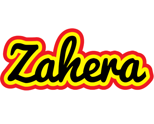 Zahera flaming logo