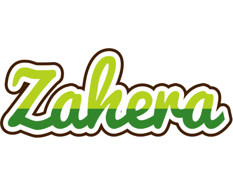 Zahera golfing logo