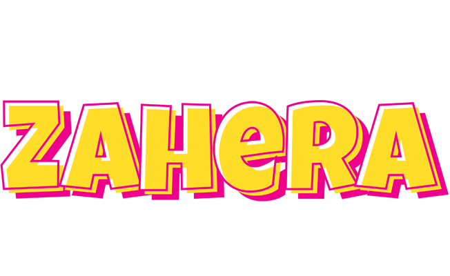 Zahera kaboom logo