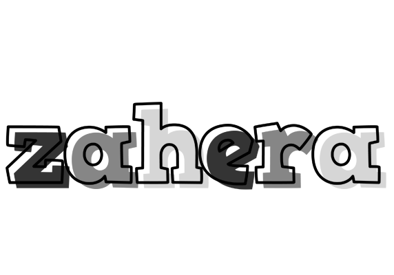 Zahera night logo