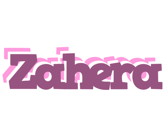 Zahera relaxing logo