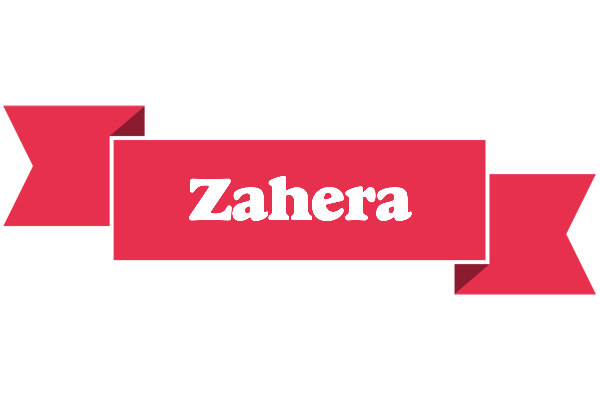 Zahera sale logo