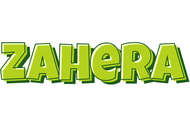 Zahera summer logo