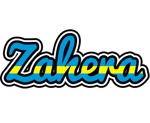 Zahera sweden logo
