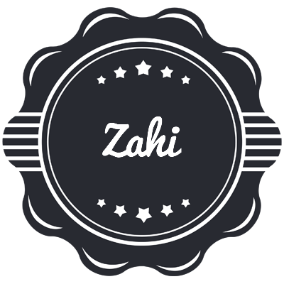 Zahi badge logo