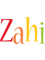 Zahi birthday logo