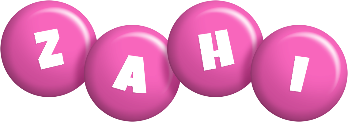 Zahi candy-pink logo