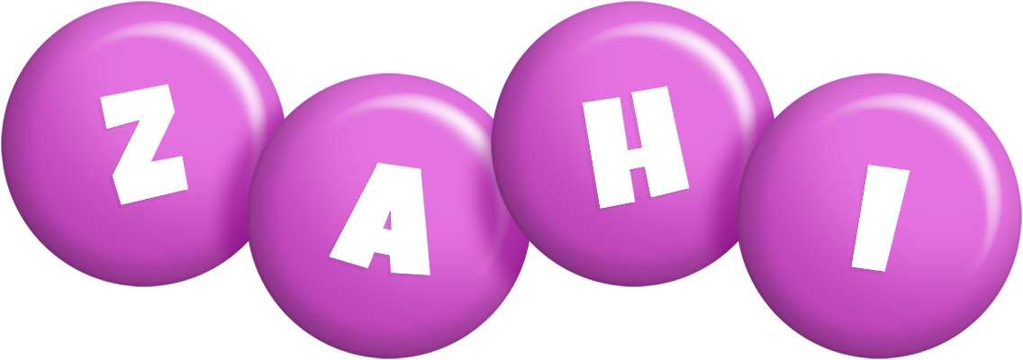 Zahi candy-purple logo