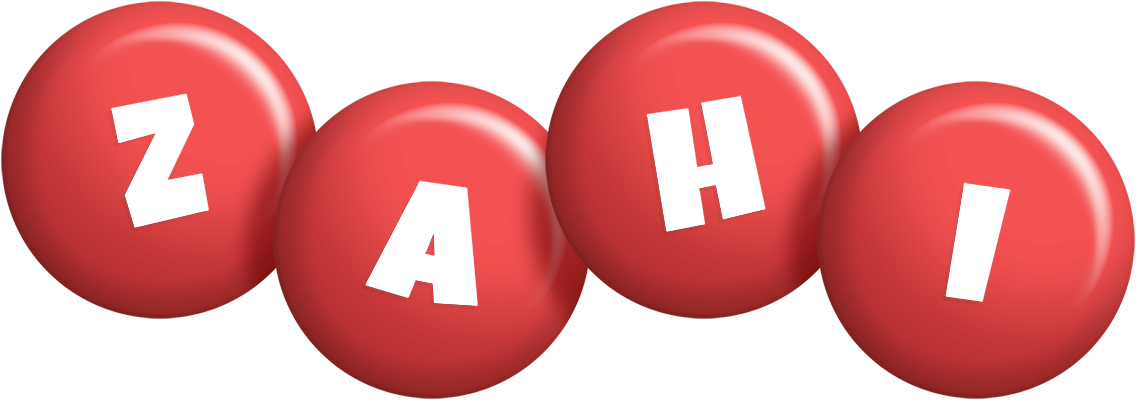 Zahi candy-red logo