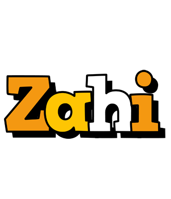 Zahi cartoon logo