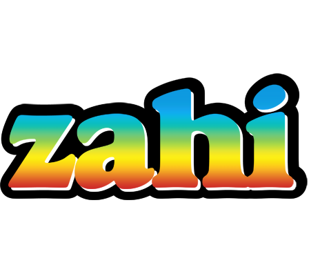 Zahi color logo