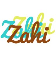 Zahi cupcake logo