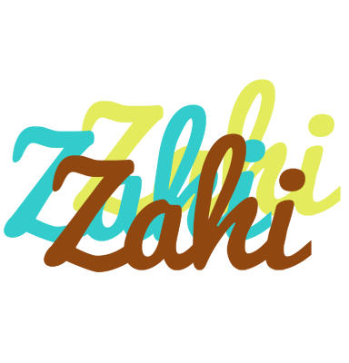 Zahi cupcake logo
