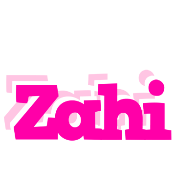 Zahi dancing logo