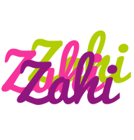 Zahi flowers logo