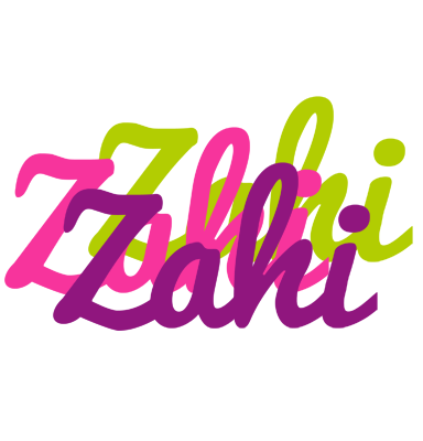 Zahi flowers logo