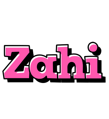 Zahi girlish logo
