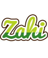 Zahi golfing logo