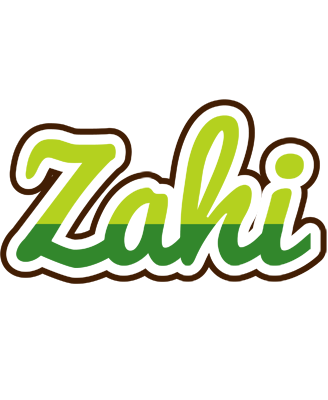 Zahi golfing logo