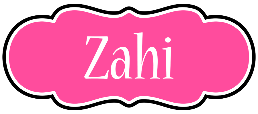 Zahi invitation logo