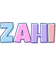 Zahi pastel logo