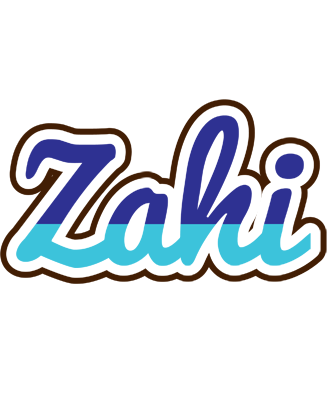 Zahi raining logo