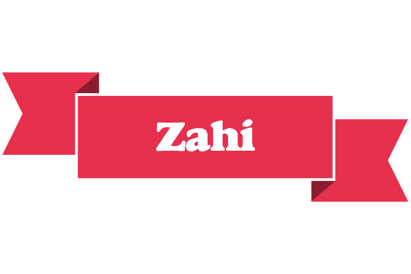 Zahi sale logo