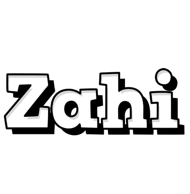 Zahi snowing logo