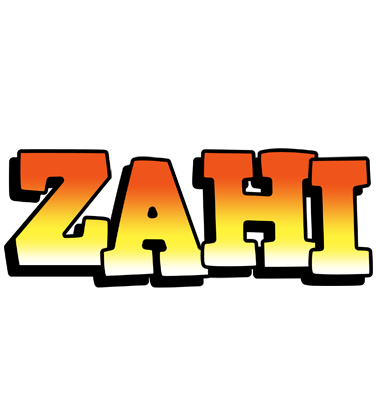 Zahi sunset logo