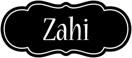 Zahi welcome logo