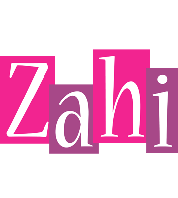 Zahi whine logo