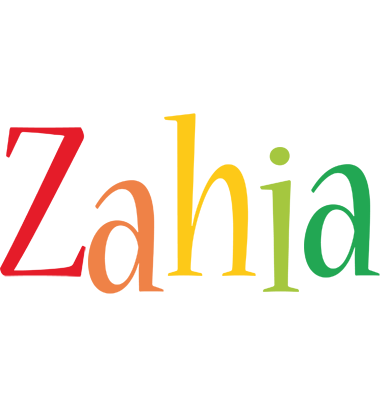 Zahia birthday logo