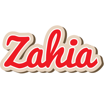 Zahia chocolate logo