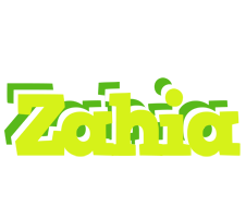 Zahia citrus logo