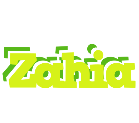 Zahia citrus logo