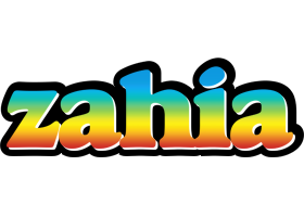 Zahia color logo