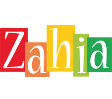 Zahia colors logo