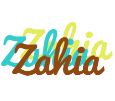 Zahia cupcake logo