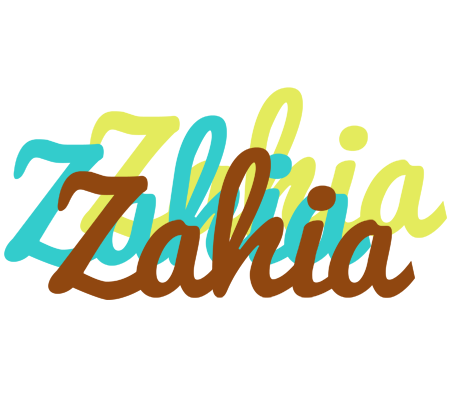 Zahia cupcake logo