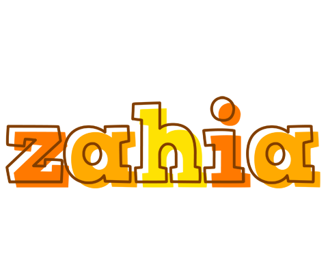 Zahia desert logo
